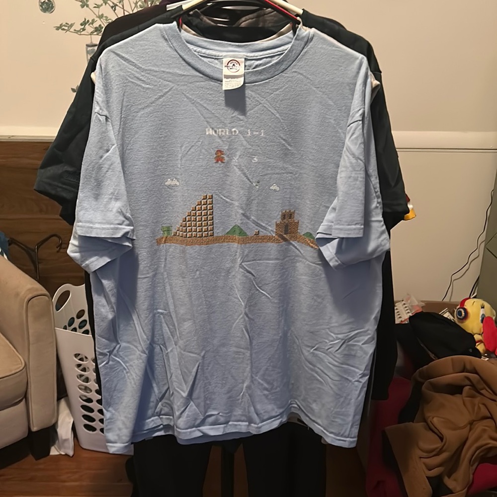 Vintage super Mario world tshirt